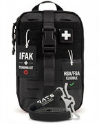MyFAK PRO Tactical IFAK Trauma Kit & First Aid Kit with Tourniquet (Black / PRO)