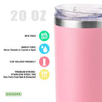 20 oz Skinny Tumbler (Purple/Pink / 12 Ounces)