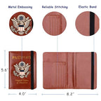 RFID Blocking Passport Holder (Brown / Upgraded)