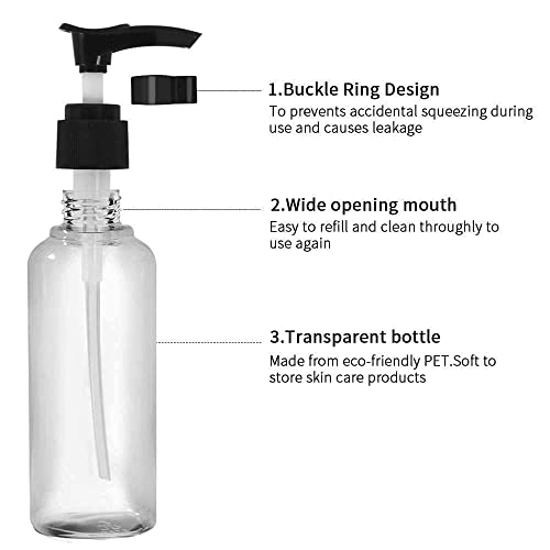 11 PCS Travel Bottles Kit (black)