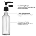 11 PCS Travel Bottles Kit (black)