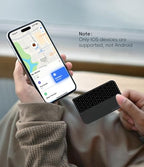 Ultra Thin Wallet Tracker Card [Apple MFi Certified] Air Tag Card (1-Pack / Dark Blue)