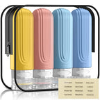 Travel Bottles for Toiletries (COLORFUL)