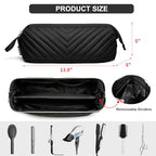 Hair Tools Travel Bag for Shark Flexstyle Dyson (Black)