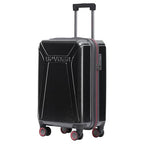 Traverse 20 Inch Carry On Expandable Hardside Upright Suitcase with 360° Spinner Wheels (Charcoal / Carry-On)
