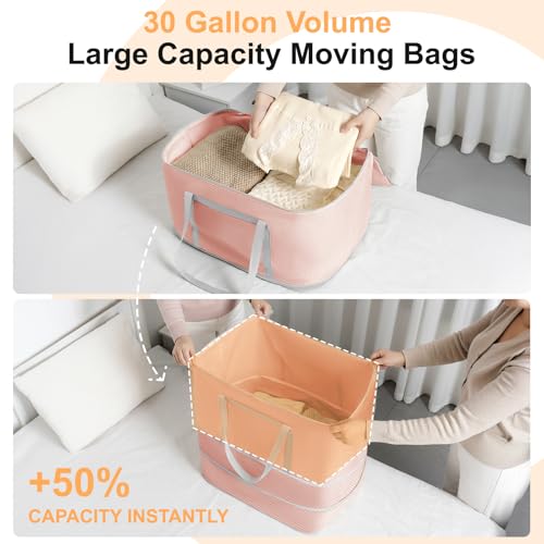 Comforter Storage Bag (Pink / 2 Pack -3-Layer)