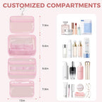 Toiletry Bag for Women (Pink / L)