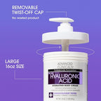 Hyaluronic Acid Moisturizer Body Cream W (3 - Hyaluronic Acid Body Cream / 16 Ounce (Pack of 1))