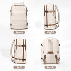 Large Travel Backpack For Women Men (30l / Beige Brown)