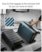 3 Piece Luggage Set (3-Piece Set (20/24/28) / Charcoal Metallic)