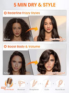 Hair Mini Blow Dryer Brush (Mini)