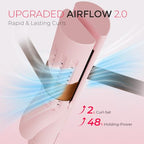 Airflow 2.0 Curling Iron Flat Iron (Pink)