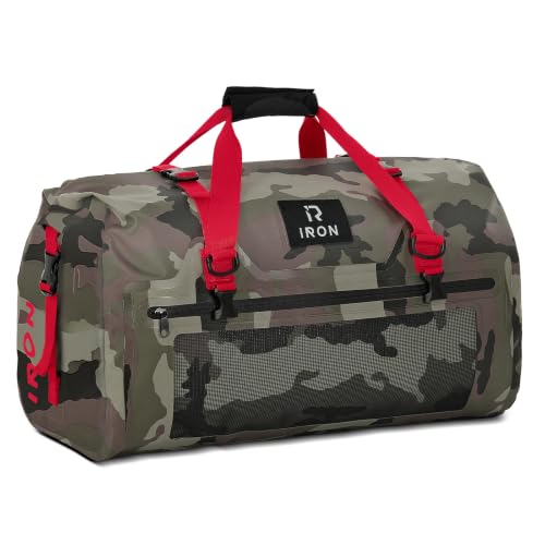 Waterproof Motorcycle Duffel Bag Tail Bag 30L Dry Bags Luggage (30L / Camouflage)