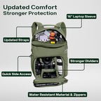 Jumper Compact Camera Backpack 2026 Edition (Pine Green / 18L)