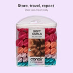 Hair Rollers for Heatless Curls Overnight (1 Count (Pack of 48) / Assorted)