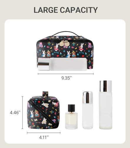 Travel Makeup Bag for Women (Bunny Bear)
