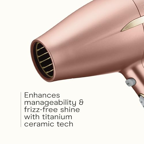 Hair Dryer INFINITIPRO (Dusty Rose / 1 Count (Pack of 1))
