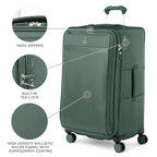 VersaPack+ Softside Checked Luggage Suitcase (Checked Large / Desert Sage Green)