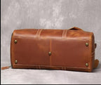 Mullis Mercantile Leather Weekender Bag (22 inch Vintage Leather Duffle)