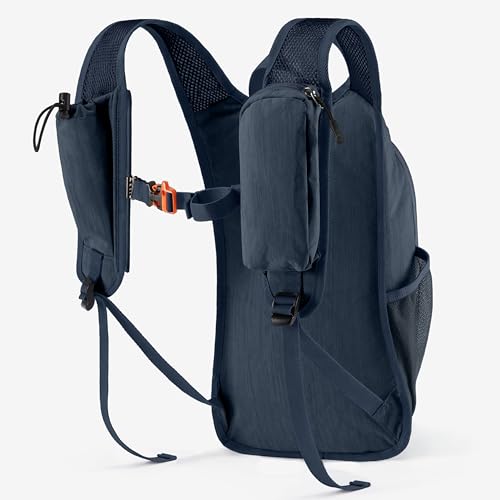 10L Small Hiking Backpack Travel Daypack Lightweight Packable Back Pack for Women Men (Dark Navy)