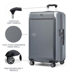 Platinum Elite Hardside Checked Luggage (Checked- Large 28-Inch / Vintage Grey)