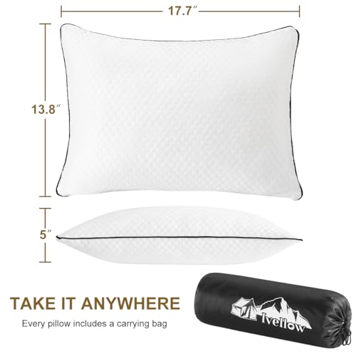 Travel Pillow (S-12 Inchx16 Inch / Cooling White)