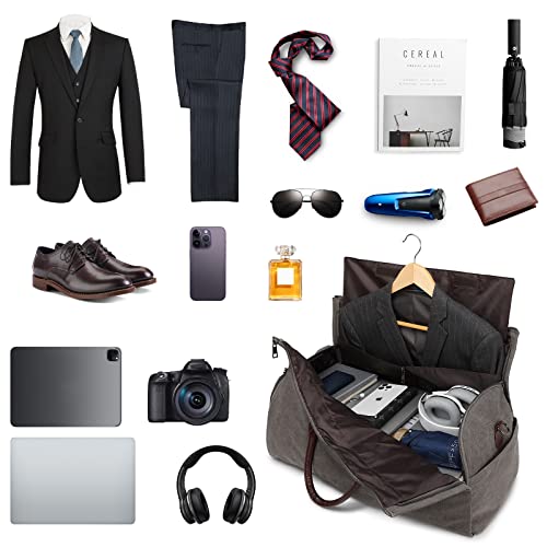 Carry On Garment Backpack (Grey-backpack)