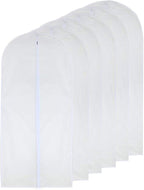 Garment Bags for Hanging Clothes 24'' x 48'' Long Suit Dust Hanging Garment Bag by HomeClean