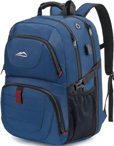 Travel Backpack (18.4 Inch / Blue)