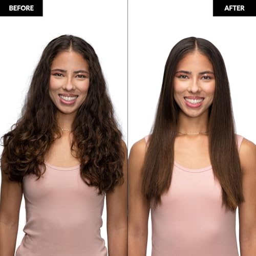 Flat Iron Hair Straightener (Black - Rose Gold / 1.75 Inch)