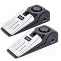 Door Stop Alarm (2 Pack / Black)