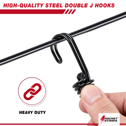 Ultimate Outdoor Bungee Cord Assortment (12 Piece - 72" Double-J Hook)