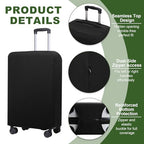 Luggage Cover (Black / 26-27 inch)