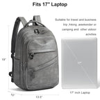 Backpack for Women Men (Dimgray)