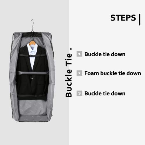 Garment Bag for Travel (Black)
