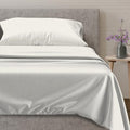 100% Egyptian Cotton Twin XL Size Sheets Set (Twin XL / 23 - Striped Ivory)