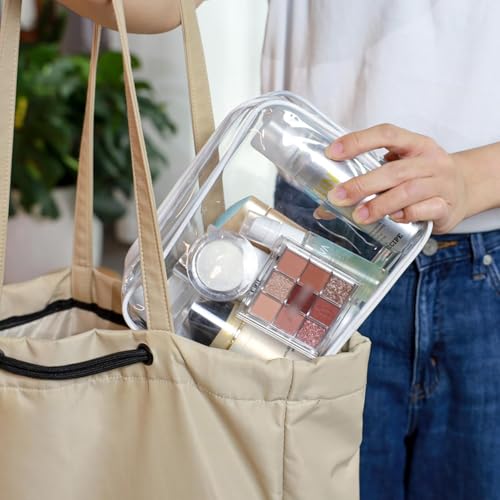 17 Inch Laptop Backpack for Travel Water Resistant College Backpack for Women Laptop Bag with USB Charging Port and Clear Toiletry Bag (30191 Red With Clear Toiletry Bag / 17 Inch)