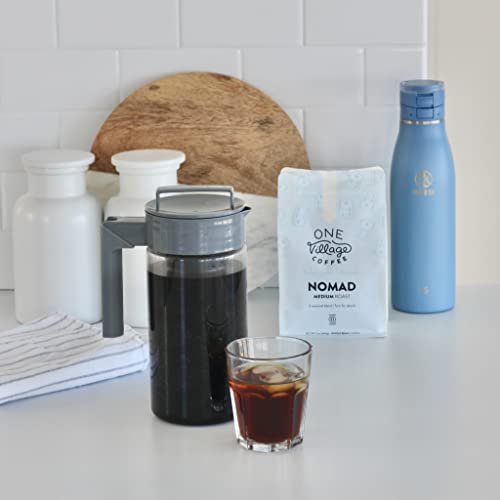 Traveler Stainless Steel Travel Coffee Mug with Flip (Bluestone / 25 Ounces)