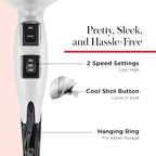 Infrared Ionic Hair Dryer with Diffuser & Concentrator (Full Size)