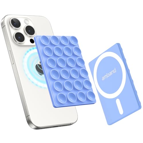 Airplane Travel Essential Accessories Phone Holder for Women Men (Sky Blue)