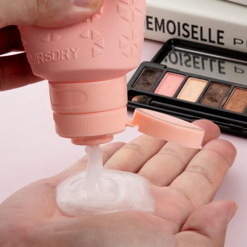 Travel Bottles for Toiletries (Pink / 6 Ounces)