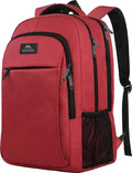Red 15.6 inch Laptop Backpack for Women (15.6 Inch / Red)