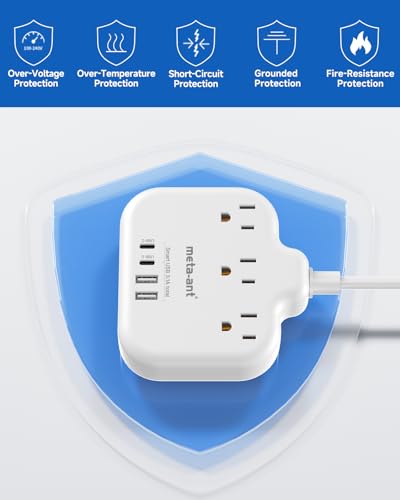 Brazil Power Adapter with 5FT Extension Cord (Type N-Brazil)