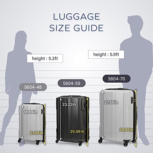 BLADE Ultralight PC Fiber Luggage (White Carbon / 21 inch)
