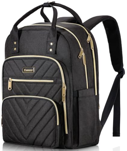 Laptop Backpack for Women Men (17.3 Inch / Black)