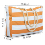 Beach Bags for Women (Orange)