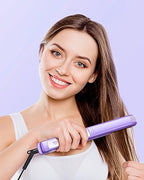 Pro Flat Iron Hair Straightener (1 inch / Purple)