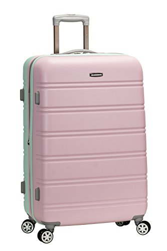 Melbourne Hardside Expandable Spinner Wheel Luggage (Mint / Checked Large 28")