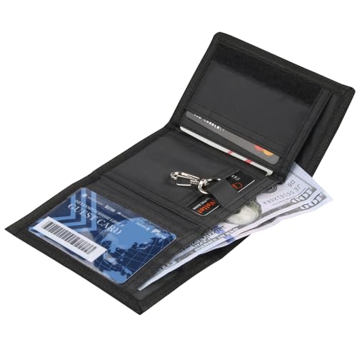 RFID Blocking Canvas Wallet for Men and Women (Mosaic02)
