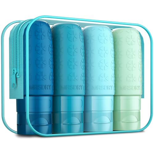 Travel Bottles for Toiletries (Blue / 2 Ounces)